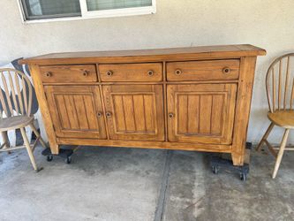 Wood Buffet