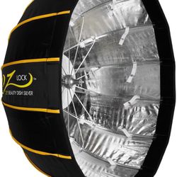 Glow EZ Lock Collapsible Silver Beauty Dish 