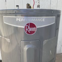 Water Heater Installed 