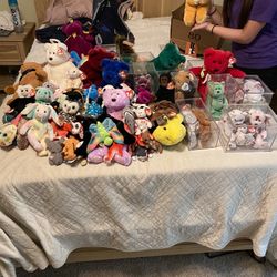 Rare Beanie Baby Lot Make Offer