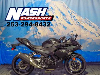 2026 Kawasaki Ninja 500 Metallic Flat Spark Black