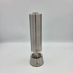 Zassenhaus Gera Battery Operated Pepper Mill Grinder Steel Germany 8” (#1)