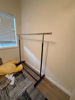 Clothing rack 2 closet hanger storage metal 2
