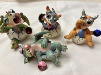 Mood Dragons By Franklin Mint Limited Edition