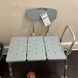 Transfer tub bench