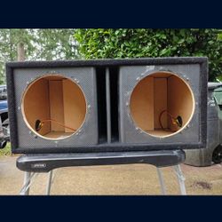 Ported Subwoofer Box For 2 12s