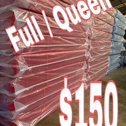 New Queen Plush Pillow Top/ Colchones 