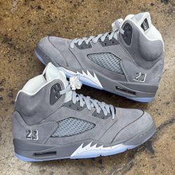 Jordan 5 wolf grey