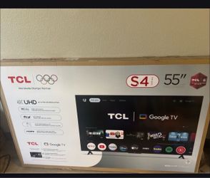 TCL 55” 4K Smart TV – Roku/Google TV