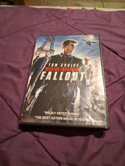 Mission Impossible Fallout DVD