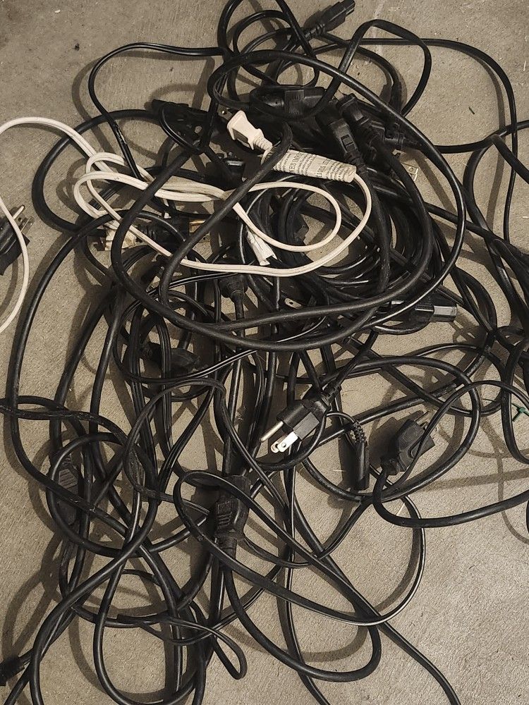 Misc Power Cables $25 Obo