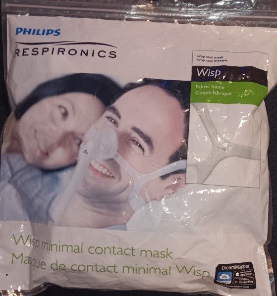 Respironic's WISP Replacement Nasal Cushion, Headstrap & Frame
