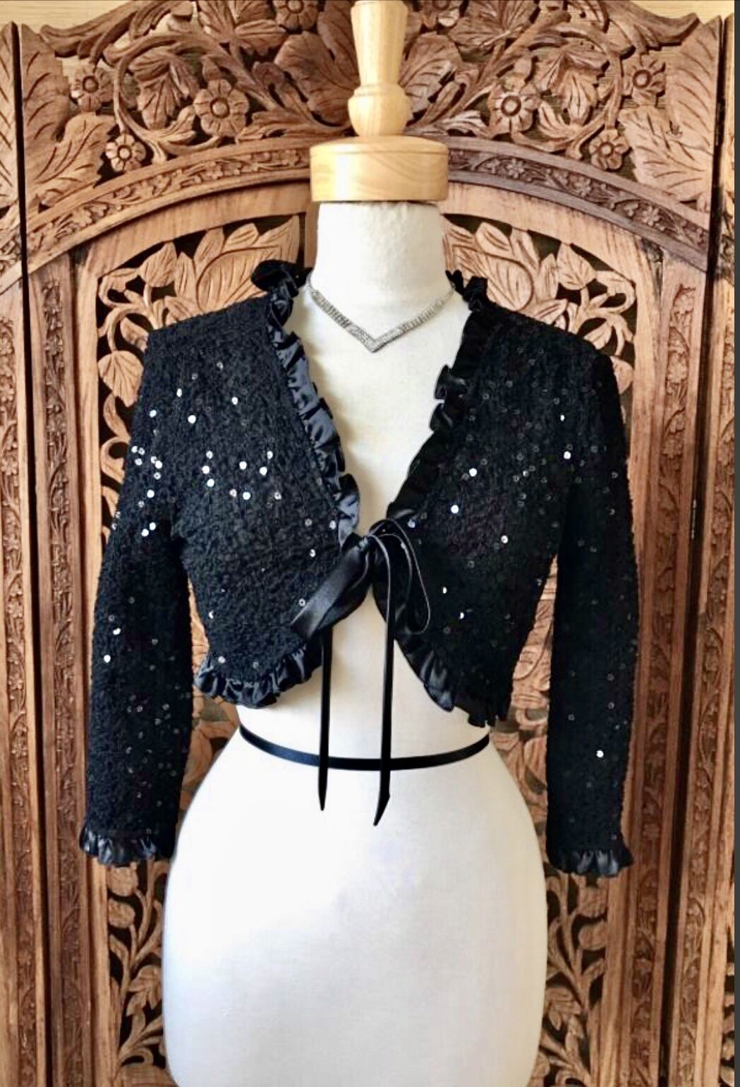 Women’s Sequined Evening Bolero