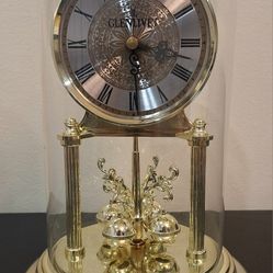 VINTAGE GLENLIVET ANNIVERSARY QUARTZ CLOCK WITH GLASS DOME 