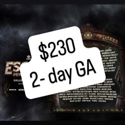Escape 2025 2 Day Ga