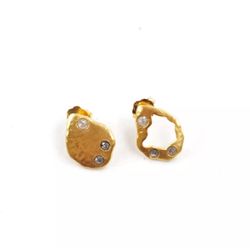 Monica vinader Galaxy Diamond Stud Earrings $278