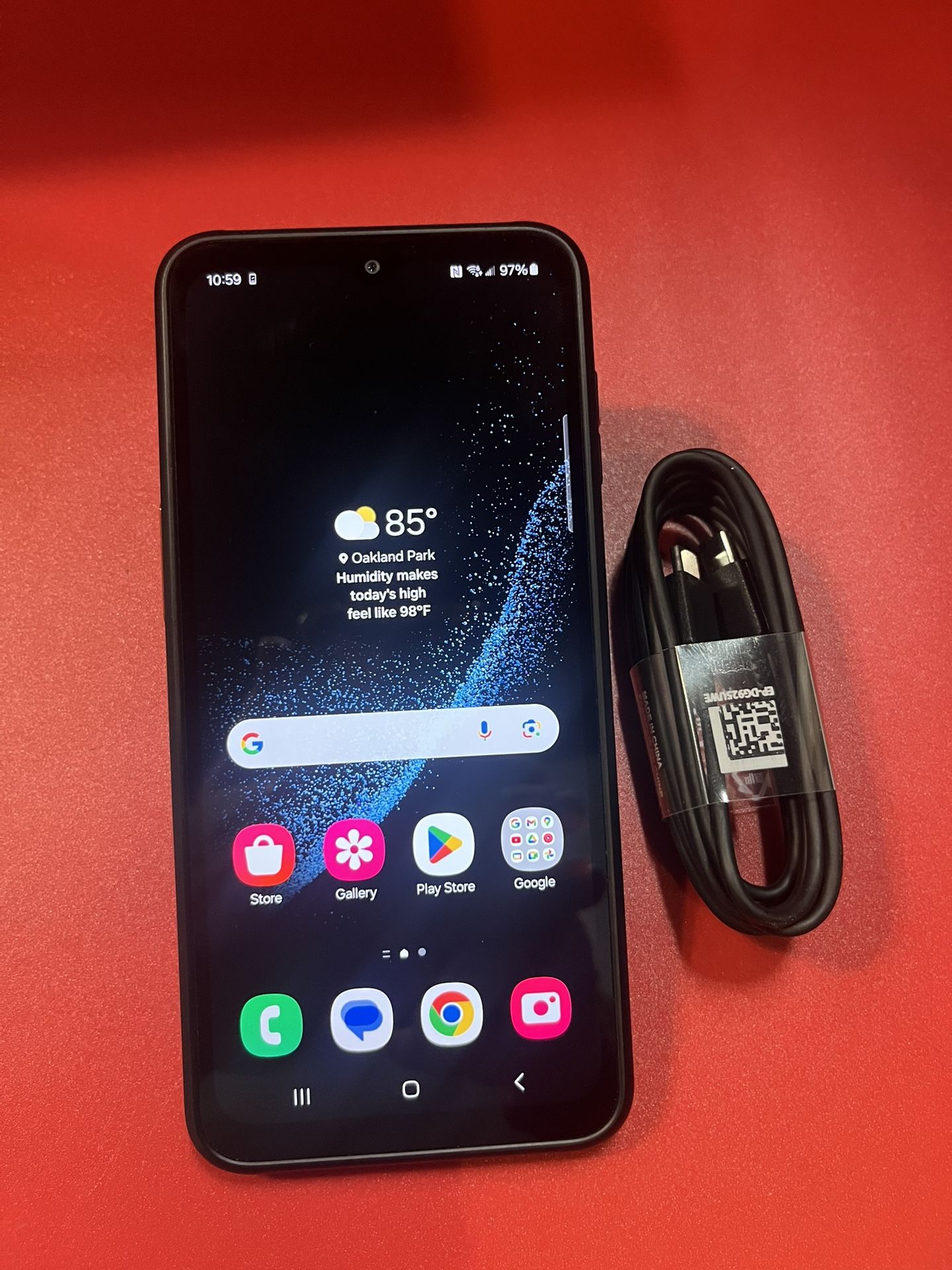 SAMSUNG Galaxy Xcover6 Pro 5G 128GB GSM UNLOCKED-Black 