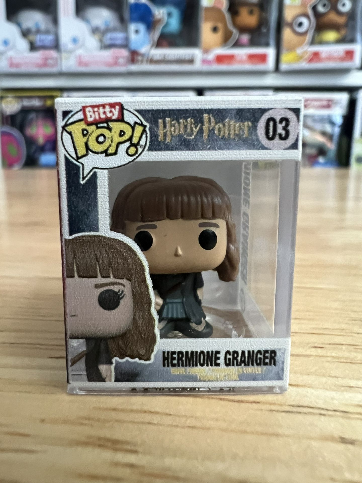 BITTY Hermione Granger Funko Pop #03 Wizarding World Movies Books Harry Potter