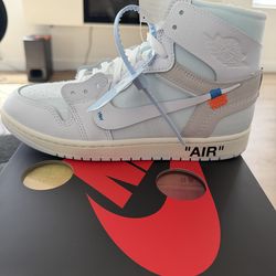 Jordan 1 off white Alaska