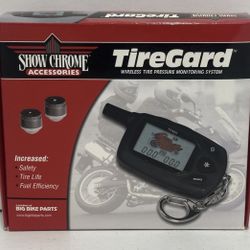 Show Chrome TireGard 13-315 Wireless Tire Pressure Monitoring System New In Box