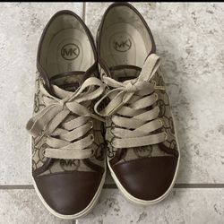 Michael Kors Leather  Sneakers Brown Size 7 Women’s