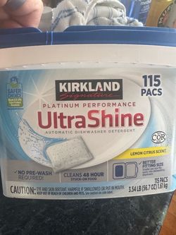 Kirkland Ultrashine Dishwasher Pods