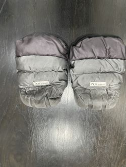 7am Enfant stroller gloves - Gray color