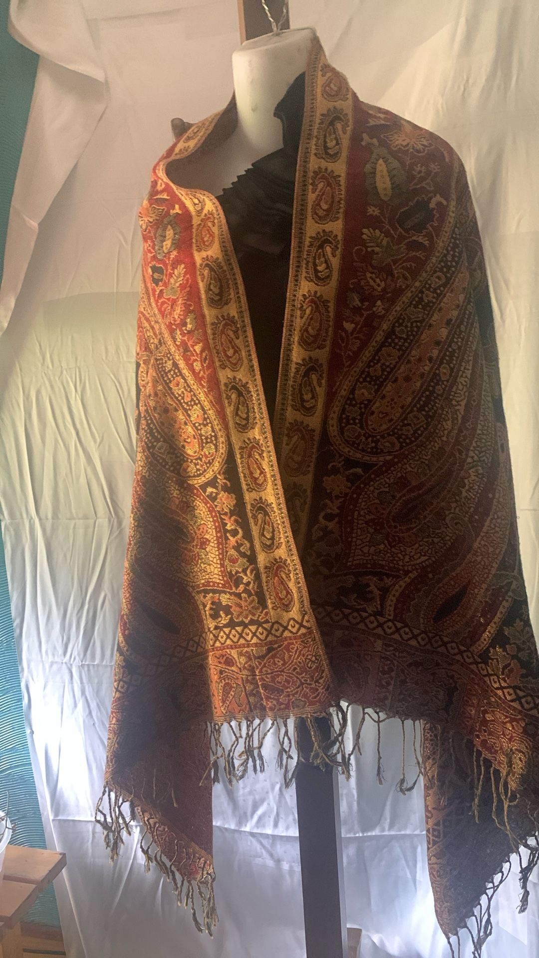 “ West Loop “ Pashmina Shawl Multicolor