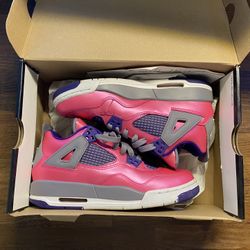 Girls Air Jordan 4 Retro GS 4.5Y
