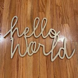 Decorative Sign
