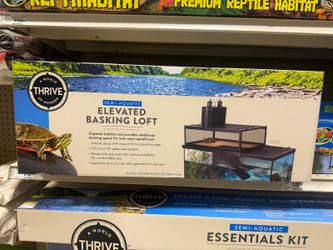 Thrive Terrarium Turtle Elevated Basking Loft