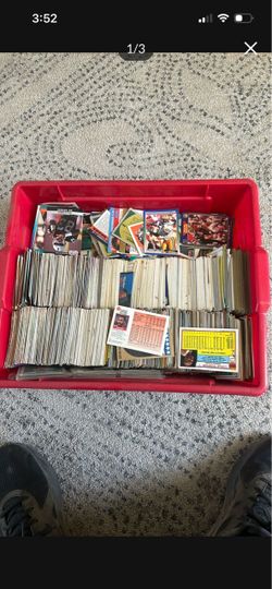 Baseball ,football and basketball cards