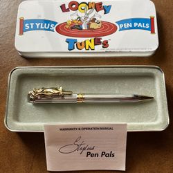 Vintage Looney Tunes Stylus Pen Pal Writing Instrument 