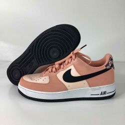 Nike Air Force 1 Low Peach Pink Shoes Size 9.5 