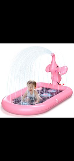 Baby sprinkler pool
