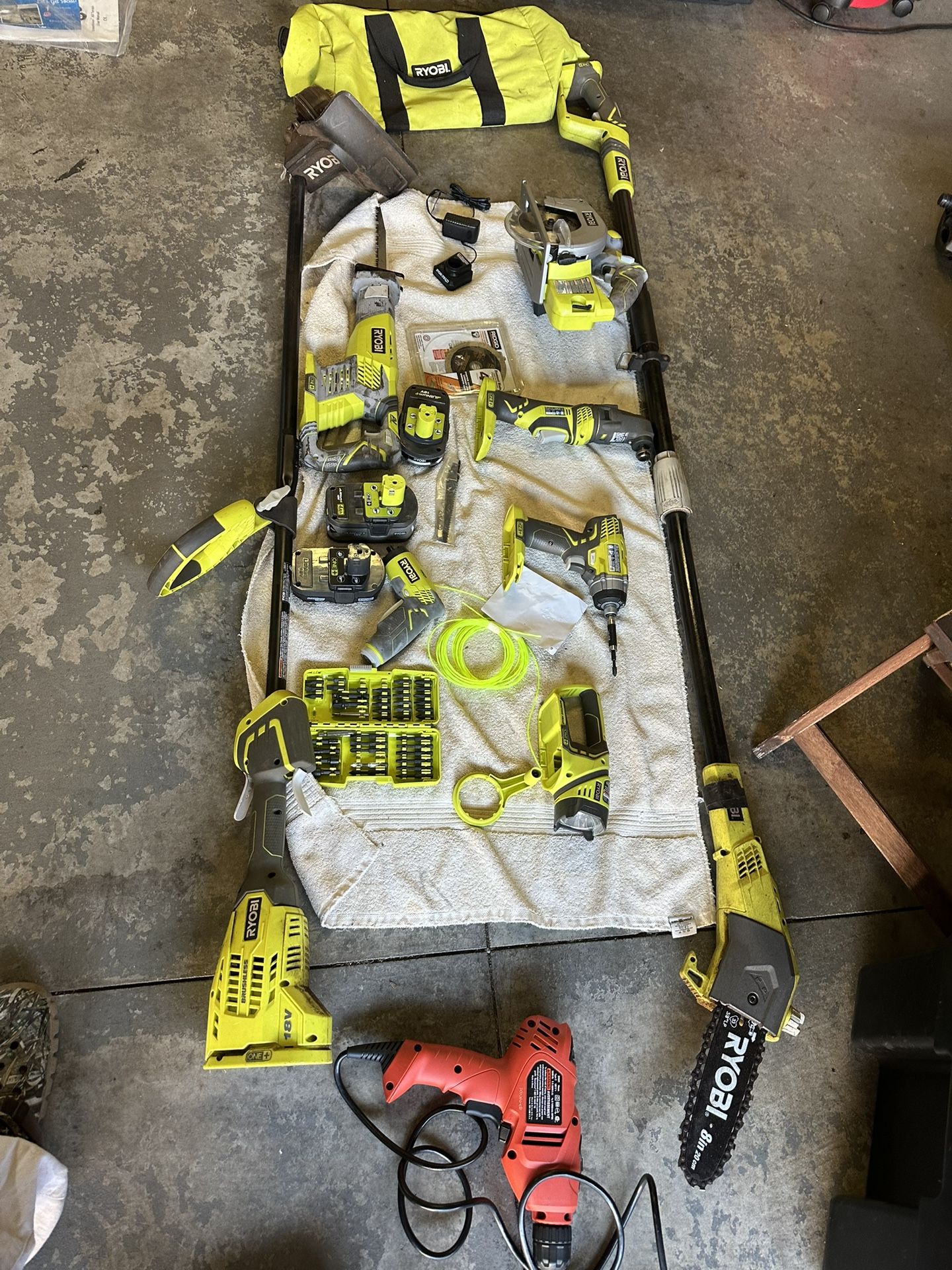 All Ryobi Tools Make Offer For All Not Separately 