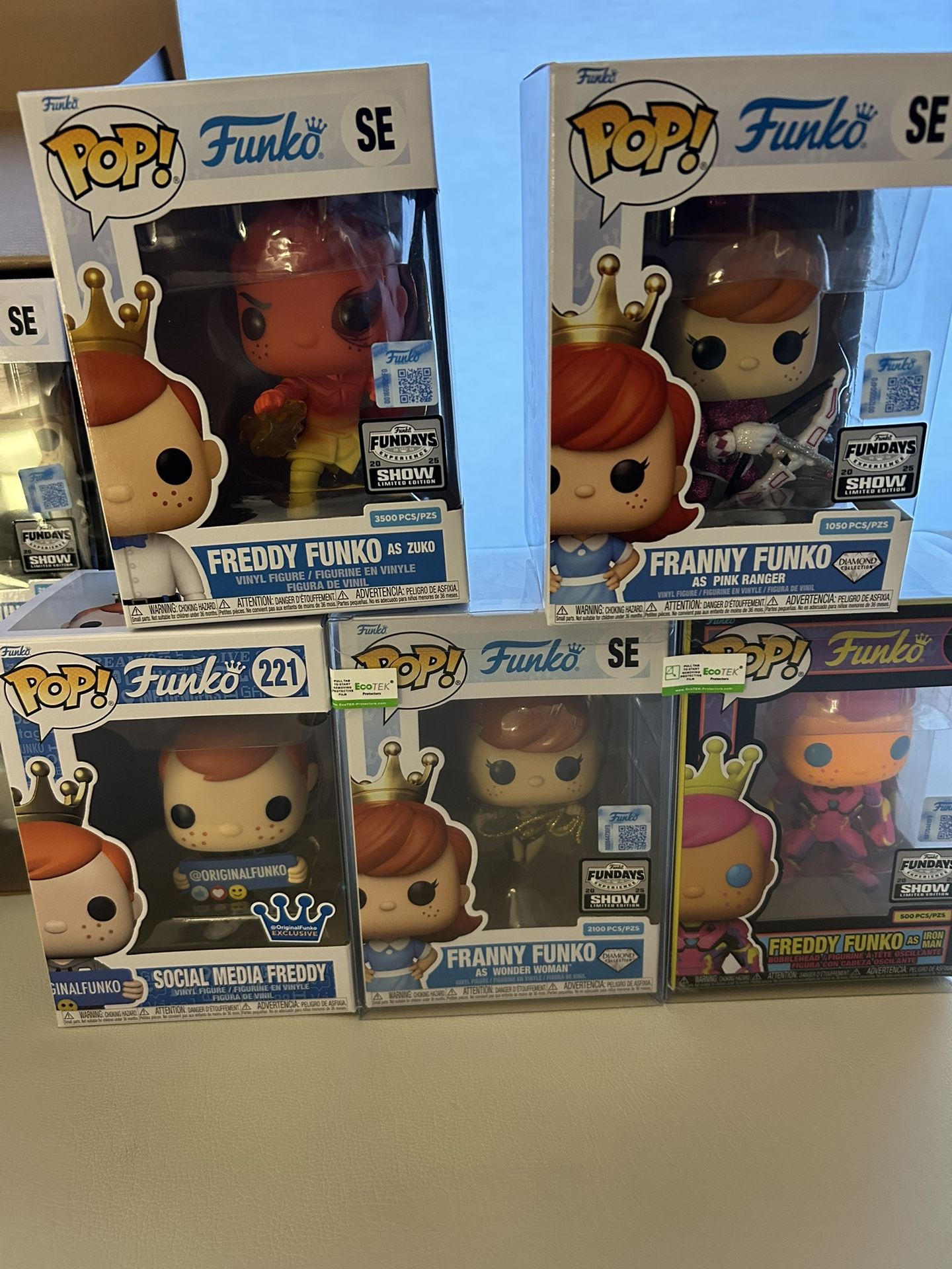 Freddy Funko Fundays 2025 (CHECK DESCRIPTION FOR PRICES)