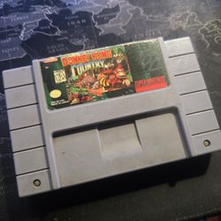 Super Nintendo Game Donkey Kong Country