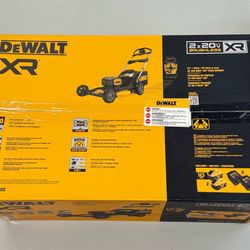NEW! DeWalt DCMWP234U2 20V MAX XR Cordless Push Mower Kit