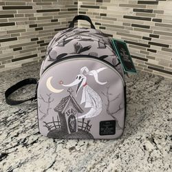 Loungefly Nightmare Before Christmas Zero Exclusive Mini Backpack Halloween Tim Burton