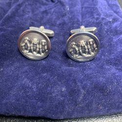 See No Evil Monkey Cufflinks