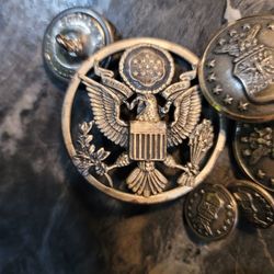 WWII Air Force Jacket Buttons 