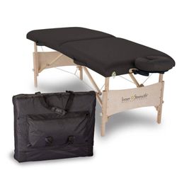 Inner Strength ELEMENT Portable Massage Table Black New