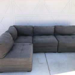 Black Modular Couch