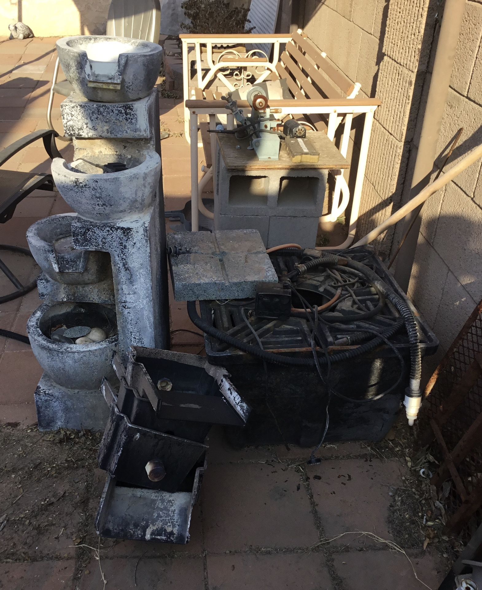 Spillways For Fountain Or Water Feature