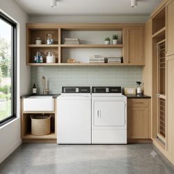 Commercial Heavy Duty Speed Queen Washer and Electric Dryer set Delivery availab