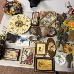 Garden Decor Lot 