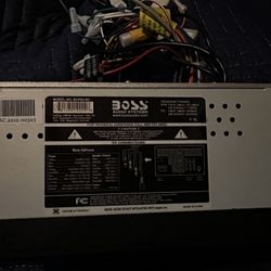 BOSS Car Radio W/backup Camera