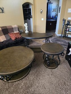 Matching Coffee Table, End Table and Console Table