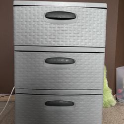 Grey dresser / nightstand or Tv stand 